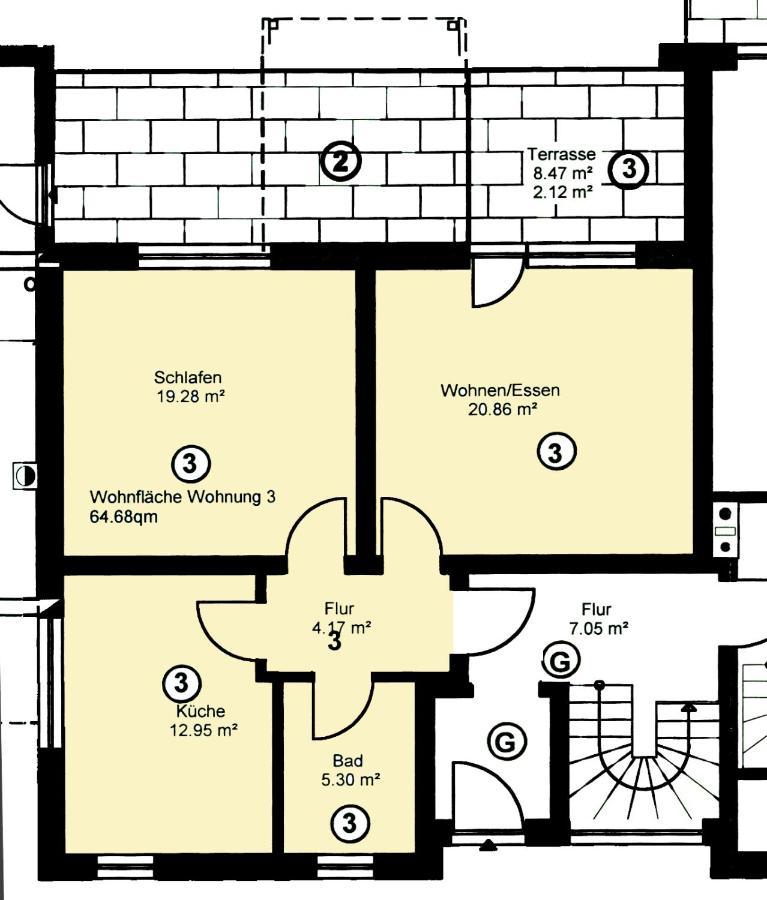 Ferienwohnung Mit Terrasse, Kostenloses Wlan, Parkplatz Бад-Ейнгаузен Екстер'єр фото